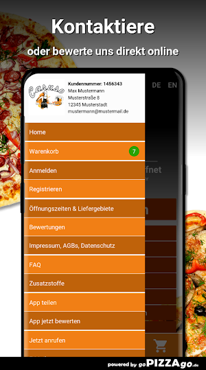 Lieferservice Schwieberdingen Screenshot 2