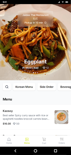 Jaidee Thai Restaurant Screenshot 1