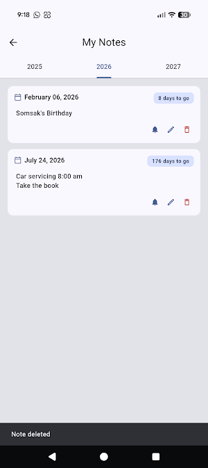 Thai Calendar Screenshot 3