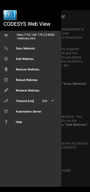 CODESYS Web View Screenshot 0