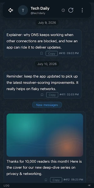 TheFeed: Private Feeds+Chat Screenshot 0