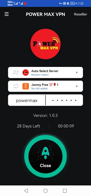 Power Max Vpn Screenshot 0