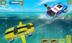 Underwater Police Car Chase : Cop Car Driving sim Screenshot 3
