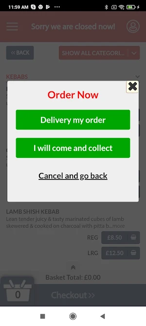 Crayford Kebabs Screenshot 3