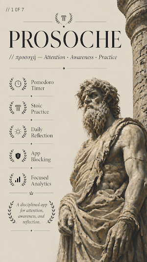 Prosoche: Stoic Focus Timer Screenshot 0