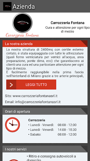 Carrozzeria Fontana Screenshot 2
