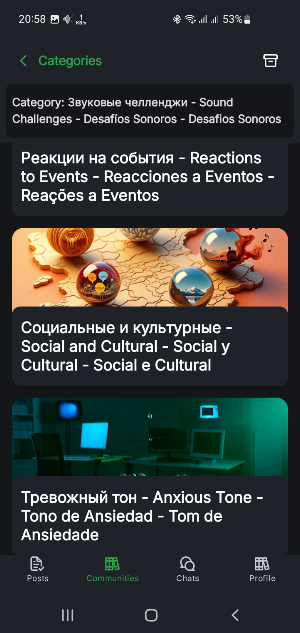 VibeUP Social Network Screenshot 3