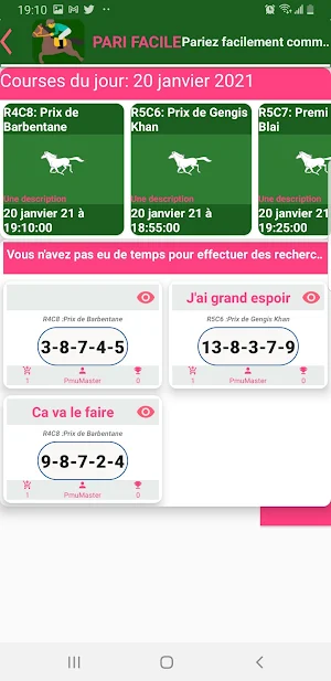 Pari Facile Screenshot 1