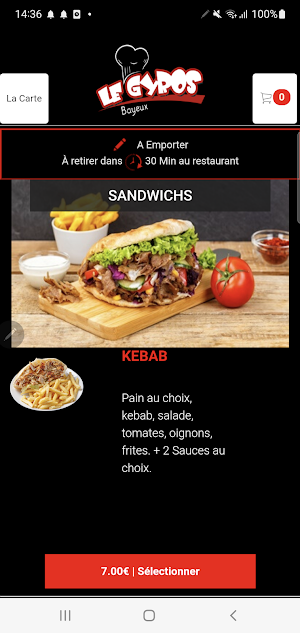 le gyros bayeux Screenshot 2
