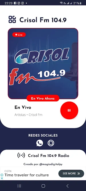 Radio Crisol 104.9 Fm Screenshot 0