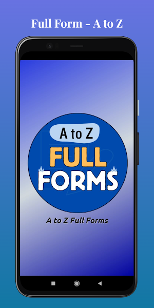 A to Z Full Forms Screenshot 1