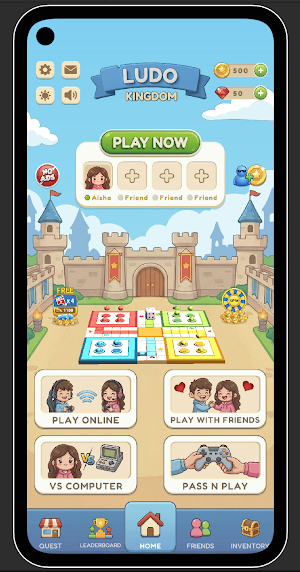 Ludo Kingdom: 3D Board Game Screenshot 0