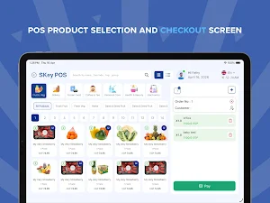 SKey POS Screenshot 1