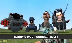 Tri Titan Skibidi Mod for GMOD Screenshot 2