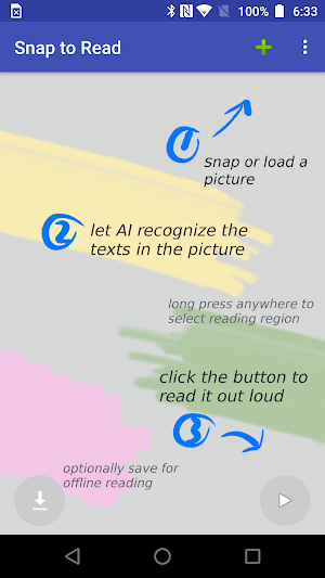 Snap to Read Screenshot 0