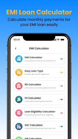 Aadhar Me EMI Loan Calculator Screenshot 0