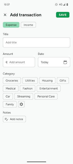 Expense Insights Screenshot 2