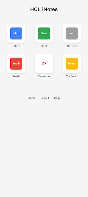 iNotes Client Screenshot 0