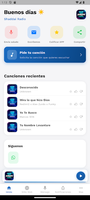 Shaddai Radio Screenshot 0