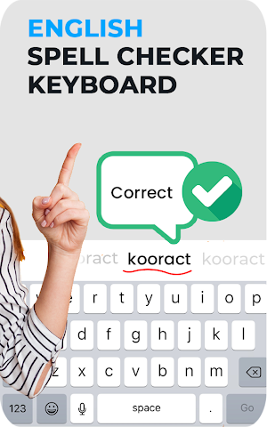 English Spell Checker Keyboard - Word Correction Screenshot 1