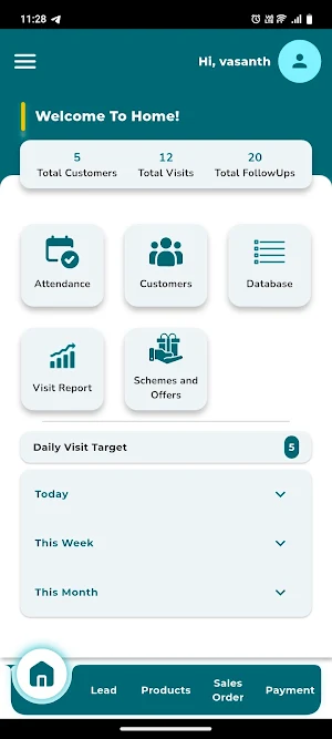 SalesCrest – Field Sales CRM Screenshot 0