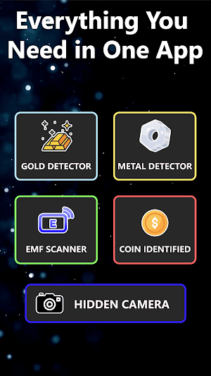 Metal Detector - EMF Scanner Screenshot 1