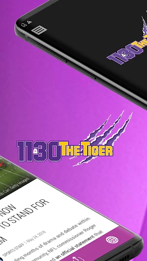1130 AM: The Tiger - Shreveport Sports Radio Screenshot 1