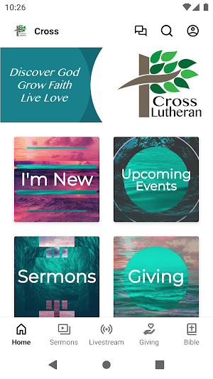 Cross Lutheran Church Screenshot 0