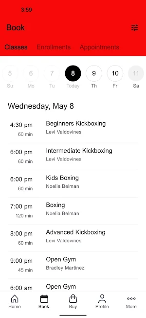 Pulso Boxing and Fitness Screenshot 1