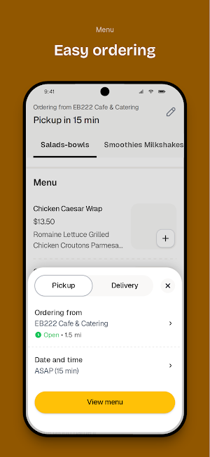 EB222 Cafe & Catering Screenshot 2