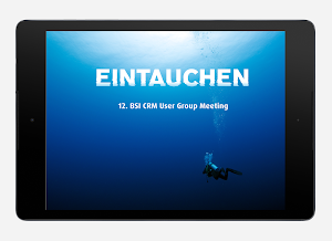 BSI CRM User Group Meeting Screenshot 2
