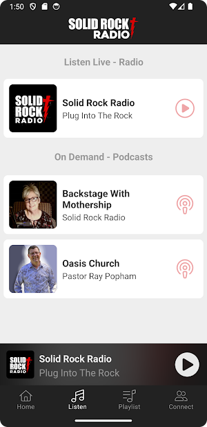 Solid Rock Radio Screenshot 2