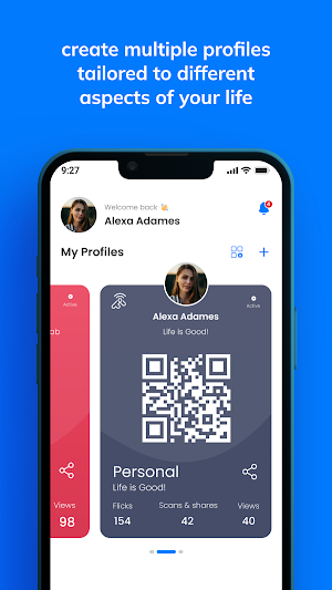 Flickit - Digital Contact Card Screenshot 2