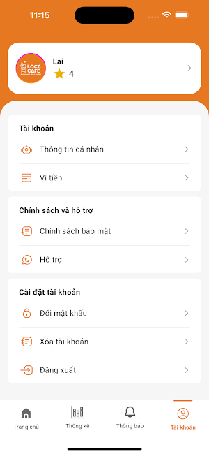 LocaCafe Driver Screenshot 3