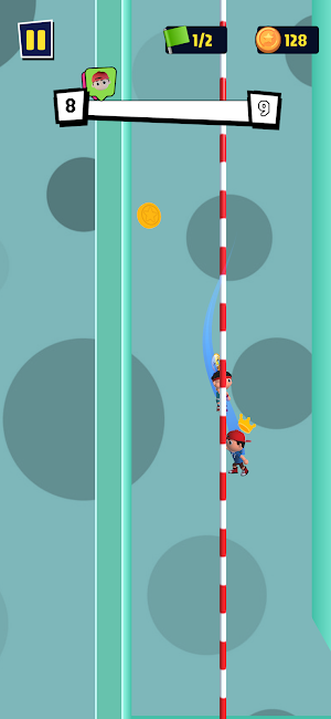 Parkour Race-Rooftop Rush Screenshot 1