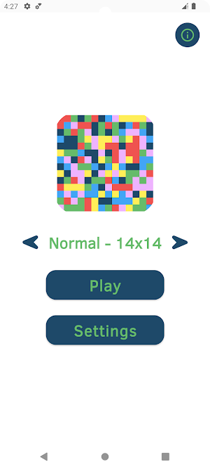 Flood It - Color Riddle Screenshot 1