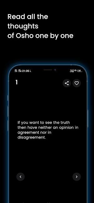 Osho Thoughts in Hindi English Screenshot 2