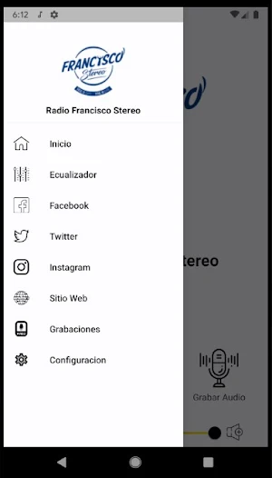 Radio Francisco Stereo Screenshot 3