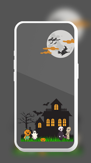 cute halloween wallpaper Screenshot 2