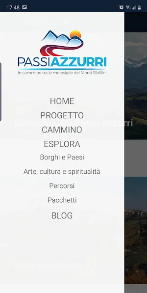 Passi Azzurri Screenshot 0