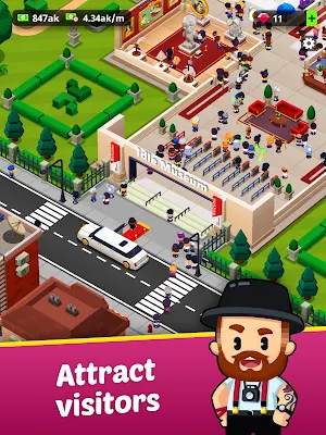 Idle Museum Tycoon: Empire of Art & History Screenshot 3