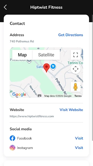 Hiptwist Fitness Screenshot 0