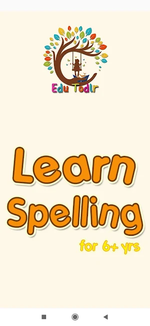 Learn Spelling for 6+ years Screenshot 0