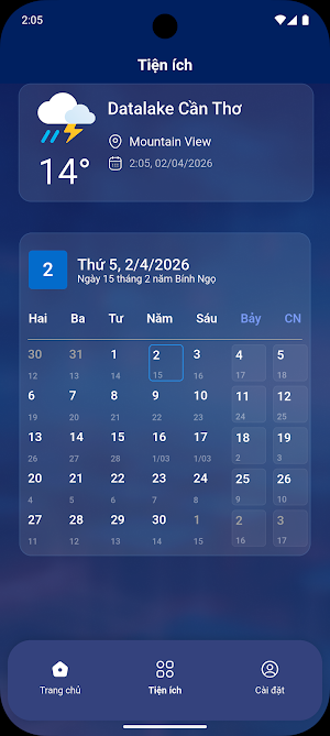 Datalake Cần Thơ Screenshot 1