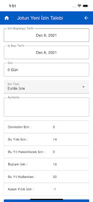 Model SelfServis Screenshot 2