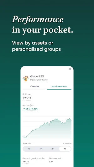 Kernel Wealth Screenshot 3