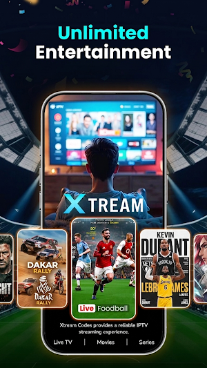 IPTV Smart Player & TV Live Screenshot 2