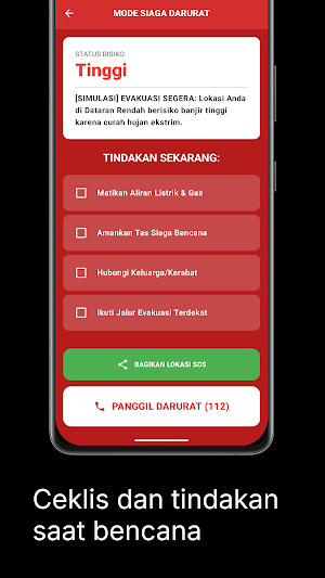 Siaga Warga : Risiko Bencana Screenshot 3