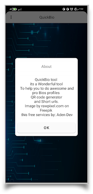 QuickBio Screenshot 2
