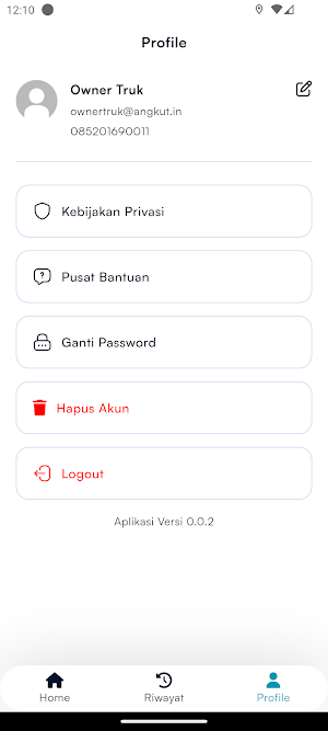 Angkut.in Partner Screenshot 3